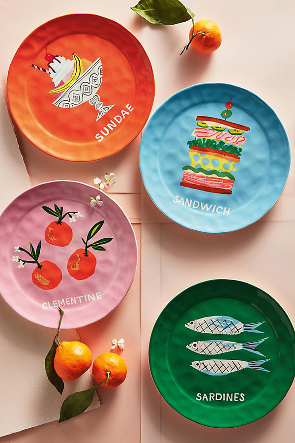 Slide View: 3: Pictoral Dessert Plate
