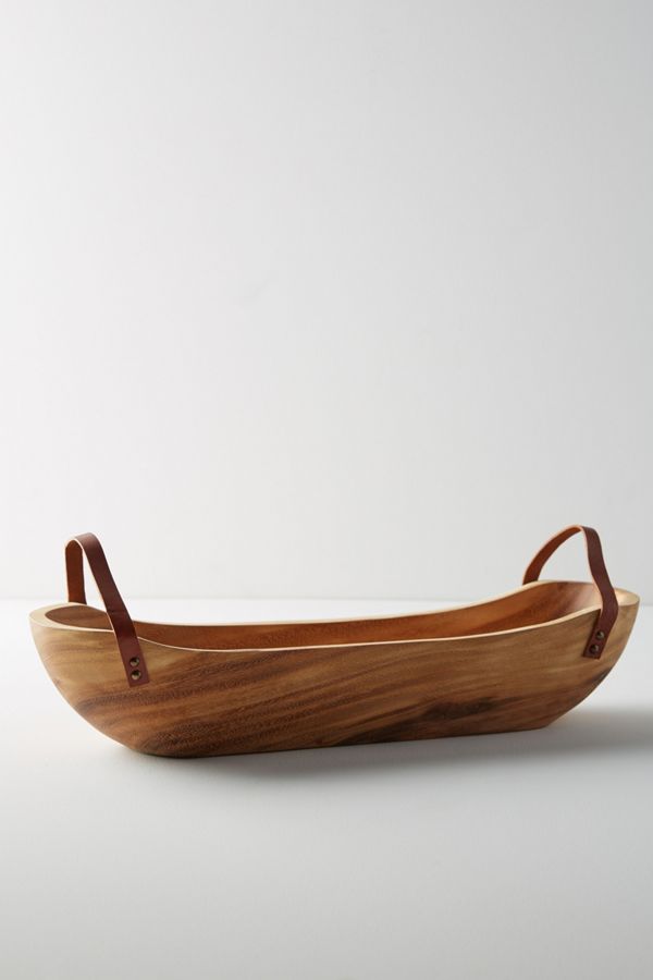 Woodgrain Bread Bowl Anthropologie