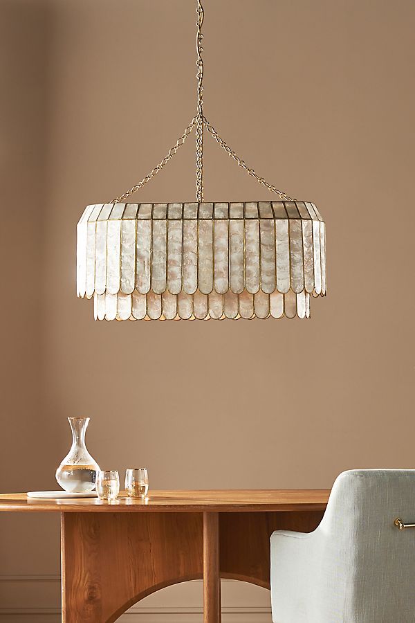 Slide View: 1: Madelyn Faceted Chandelier