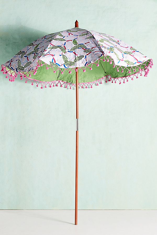 Slide View: 1: Colloquial Beach Umbrella
