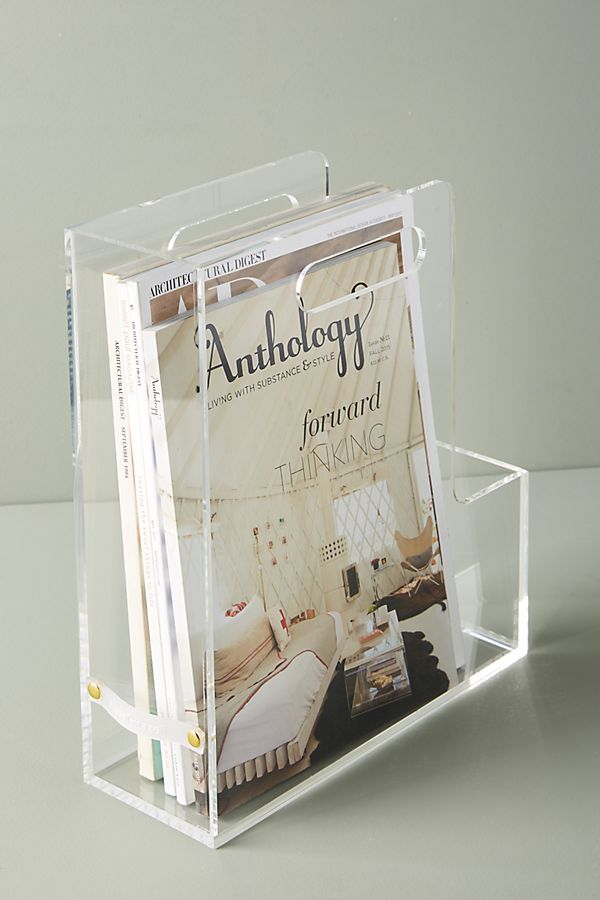 Slide View: 1: Acrylic Magazine File
