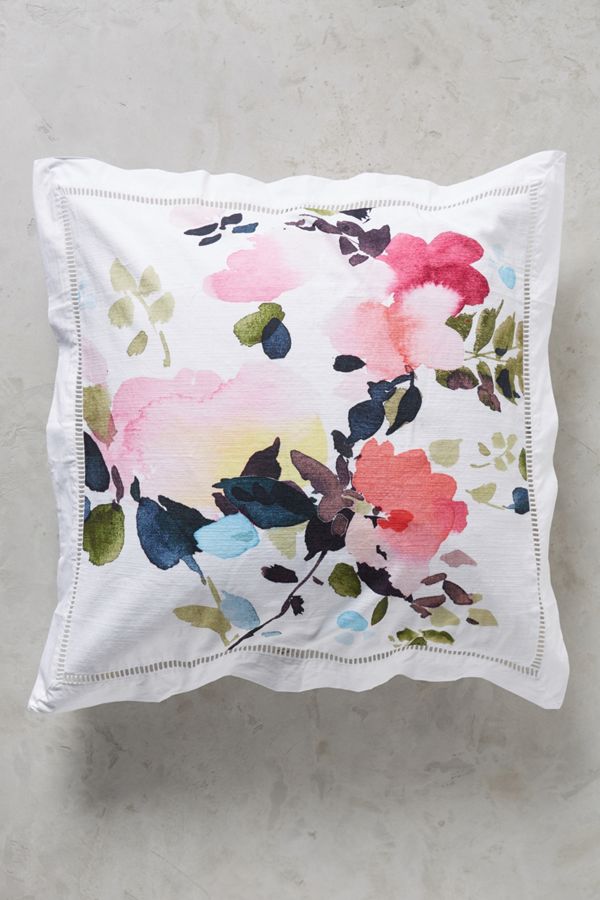 Helen Dealtry Floral Euro Sham Anthropologie