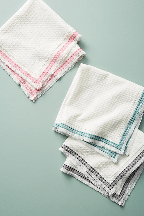 Slide View: 2: Border-Printed Napkin