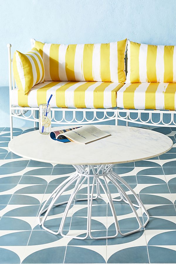Slide View: 1: Seaford Indoor/Outdoor Coffee Table