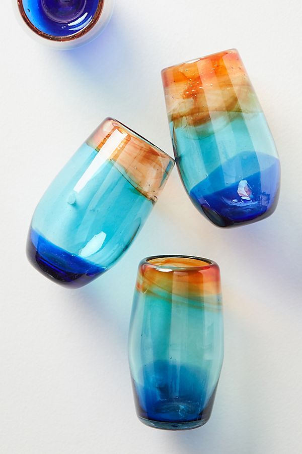 Slide View: 1: Pampas Tumblers, Set of 4