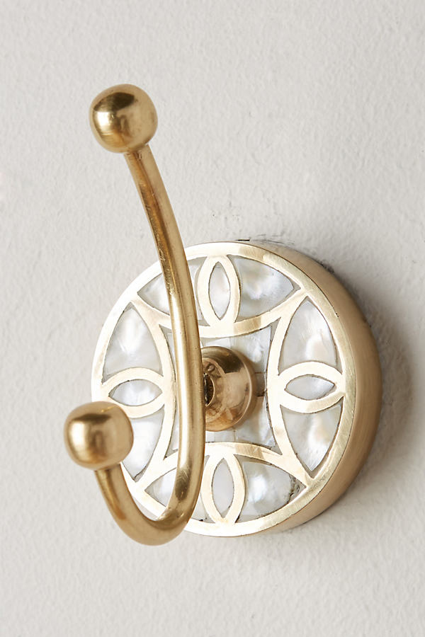 Anthropologie Launis Towel Hook By  In Yellow Size Xs