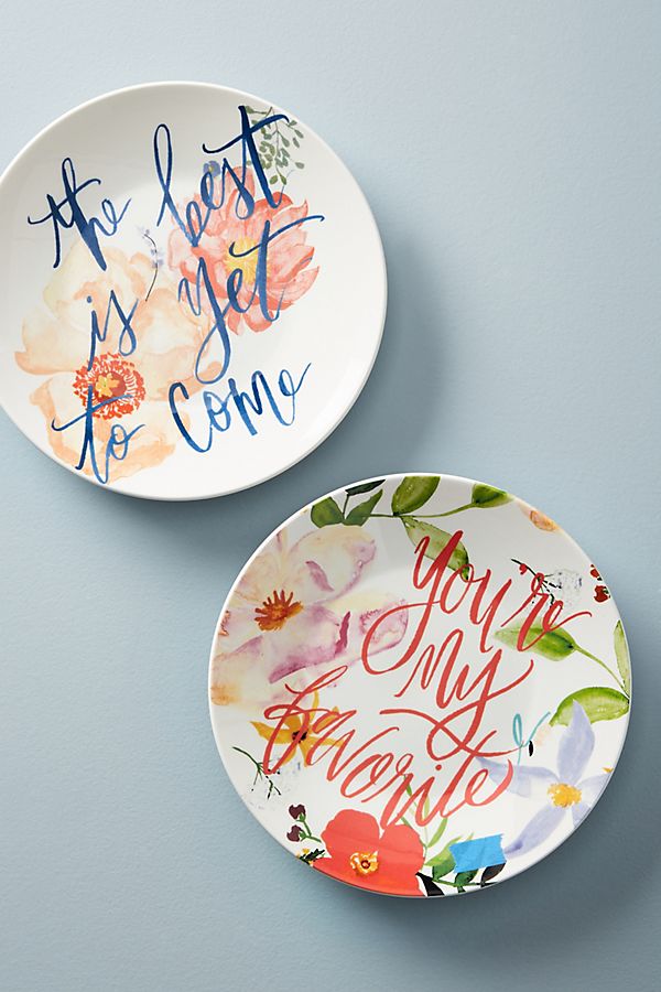 Slide View: 2: Conversation Dessert Plate