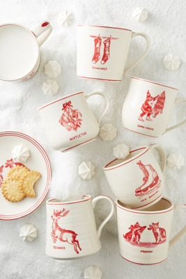 Holiday Icon Mug  Anthropologie