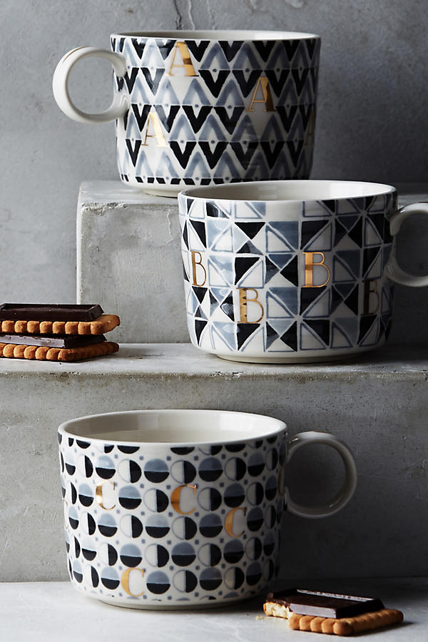 Slide View: 1: Optimist Monogram Mug